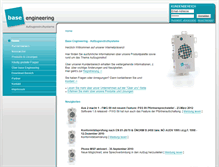 Tablet Screenshot of base-engineering.com